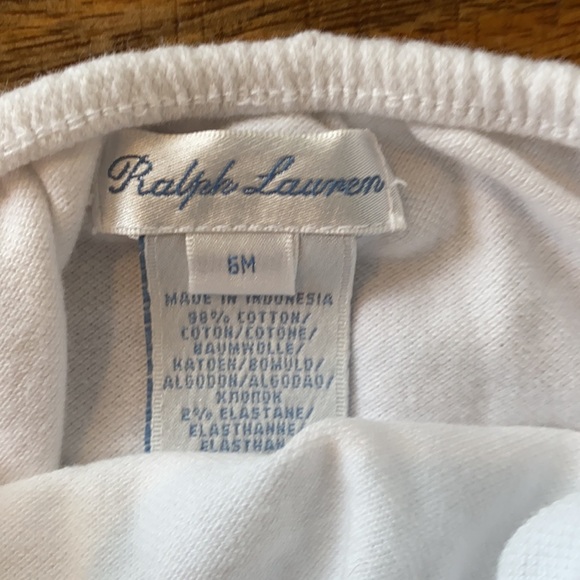 💖 Ralph Lauren Ruffled Polo Dress and Bloomer 👗 - Picture 4 of 9